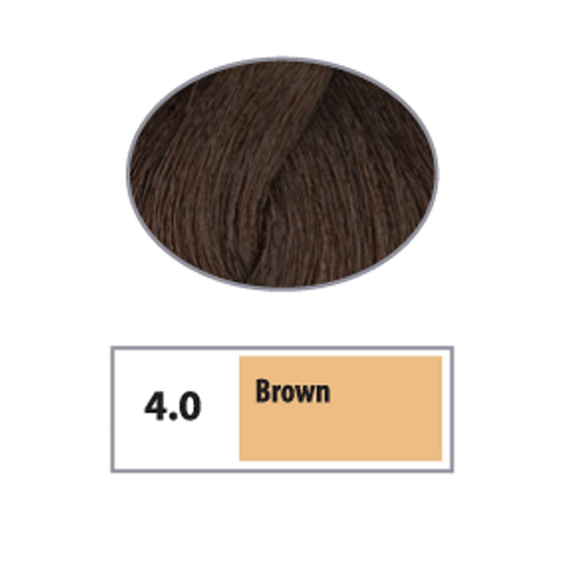 REF Soft Demi Permanent Hair Color 4.0 - Brown / Naturals / 4 Professional Salon Products