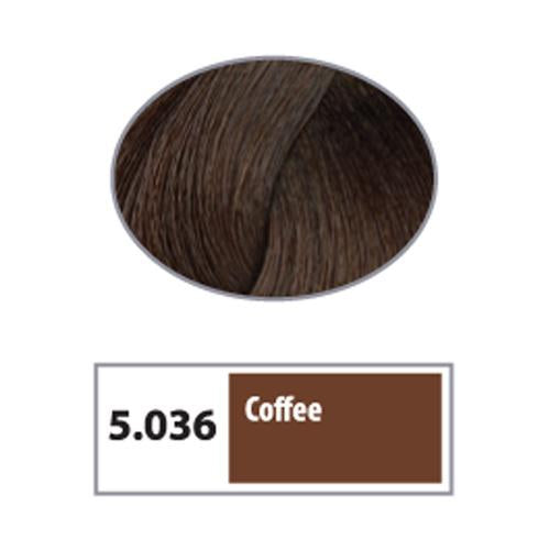 REF Soft Demi Permanent Hair Color 5.036 - Coffee / Coffees / 5 Professional Salon Products