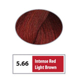 REF Soft Demi Permanent Hair Color 5.66 - Intense Red Light Brown / Reds / 5 Professional Salon Products