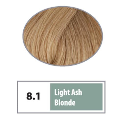 REF Soft Demi Permanent Hair Color 8.1 - Light Ash Blonde / Ashes / 8 Professional Salon Products