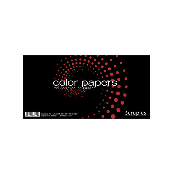 Scruples Color Papers Professional Salon Products