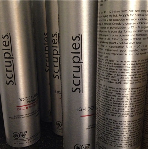 Scruples High Definition Hair Spray Professional Salon Products