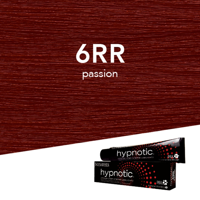 Scruples Hypnotic Creme Hair Color 6RR Passion Professional Salon Products