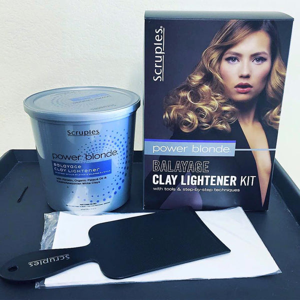 Scruples Power Blonde Balayage Clay Lightener Professional Salon Products