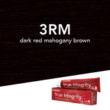 Scruples True Integrity Opalescent Permanent Hair Color 3RM Dark Red Mahogany Brown / Merlot / 3 Professional Salon Products