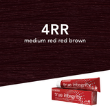 Scruples True Integrity Opalescent Permanent Hair Color 4RR Medium Red Red Brown / Radiant Red / 4 Professional Salon Products