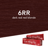 Scruples True Integrity Opalescent Permanent Hair Color 6RR Dark Red Red Blonde / Radiant Red / 6 Professional Salon Products