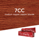 Scruples True Integrity Opalescent Permanent Hair Color 7CC Medium Copper Copper Blonde / Brilliant Copper / 7 Professional Salon Products