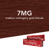 Scruples True Integrity Opalescent Permanent Hair Color 7MG Medium Mahogany Gold Blonde / Cherry Chocolate / 7 Professional Salon Products