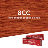 Scruples True Integrity Opalescent Permanent Hair Color 8CC Light Copper Copper Blonde / Brilliant Copper / 8 Professional Salon Products