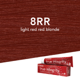 Scruples True Integrity Opalescent Permanent Hair Color 8RR Light Red Red Blonde / Radiant Red / 8 Professional Salon Products