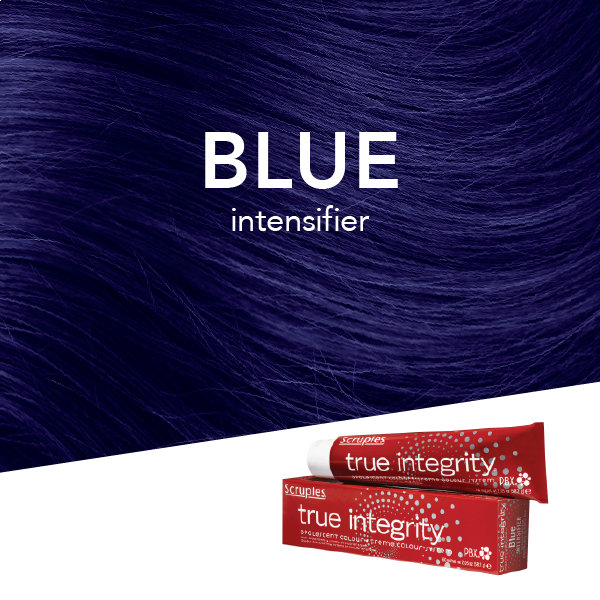 Scruples True Integrity Opalescent Permanent Hair Color Blue Intensifier / Intensifier / No Level Professional Salon Products