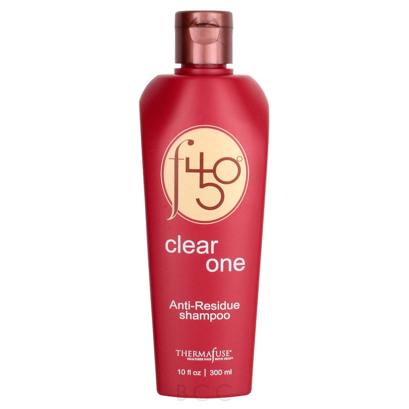 Thermafuse Closeout Clear One Anti-Residue Shampoo 10oz Professional Salon Products