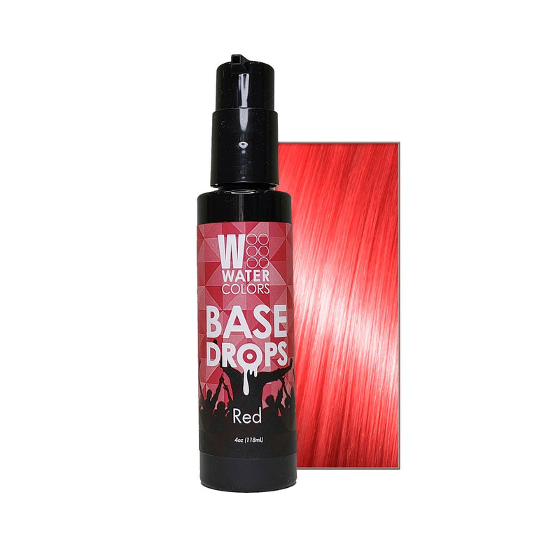 Tressa Watercolors Base Drops Direct Hair Color Red Professional Salon Products