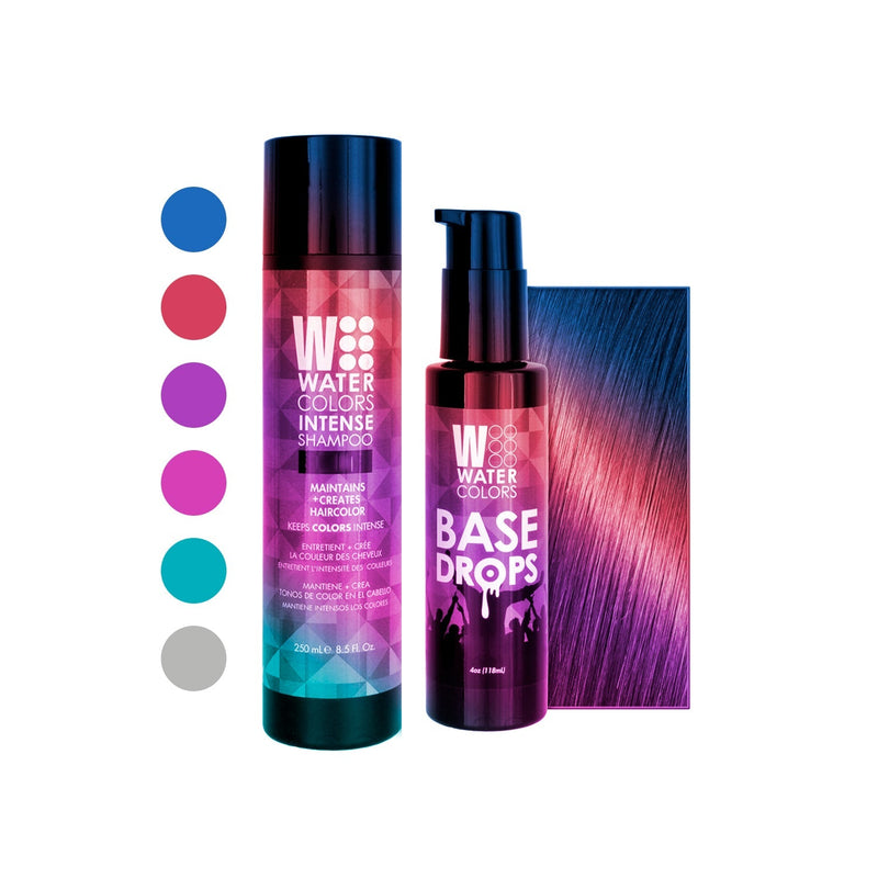 Tressa Watercolors Base Drops & Intense Shampoo Duos Professional Salon Products