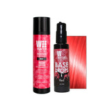 Tressa Watercolors Base Drops & Intense Shampoo Duos Red Professional Salon Products
