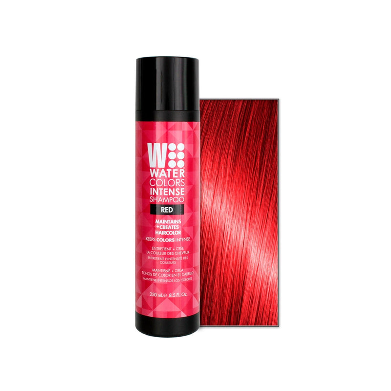 Tressa Watercolors Intense & Metallic Direct Color Shampoos Intense Red Professional Salon Products