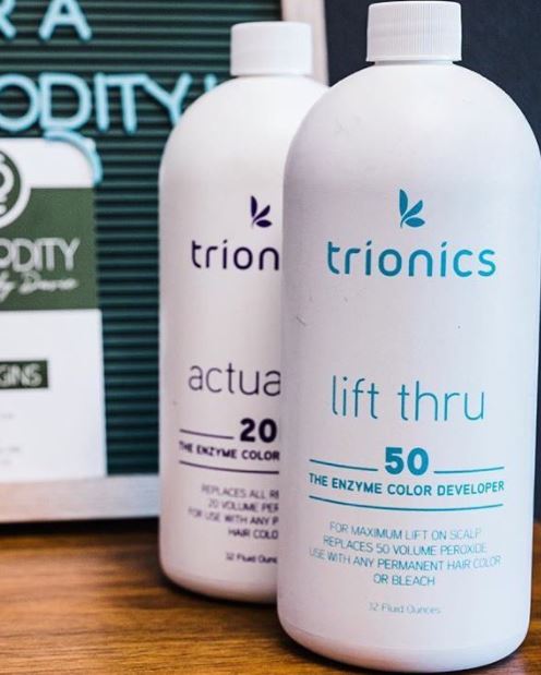 Trionics Actuator Enzyme Developer Professional Salon Products