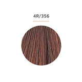 Wella Color Charm 356 / 4R Cinnamon Brown / Red / 4 Professional Salon Products