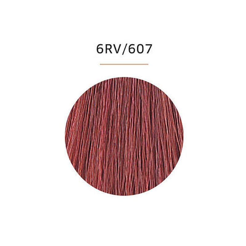 Wella Color Charm 607 / 6RV Cyclamen / Red / 6 Professional Salon Products