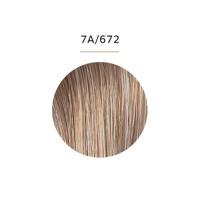 Wella Color Charm 672 / 7A Medium Smokey Ash Blonde / Ash / 7 Professional Salon Products