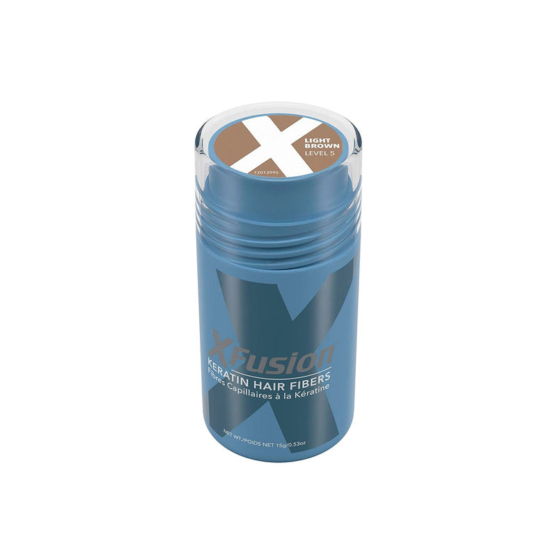 Xfusion Keratin Hair Fibers Light Brown Professional Salon Products